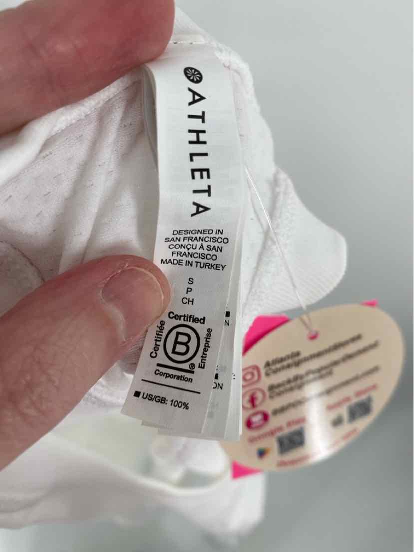 Size S Athleta White Shirt