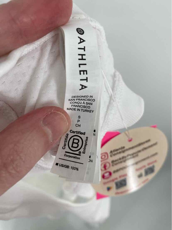 Size S Athleta White Shirt