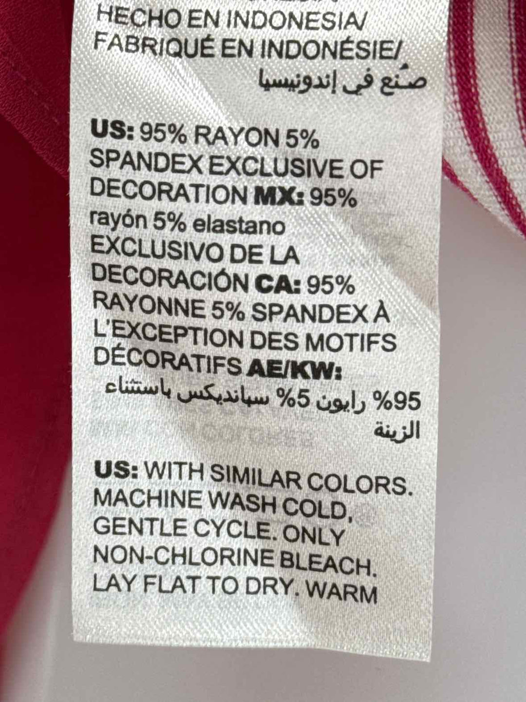 Size S Chico's Red Shirt