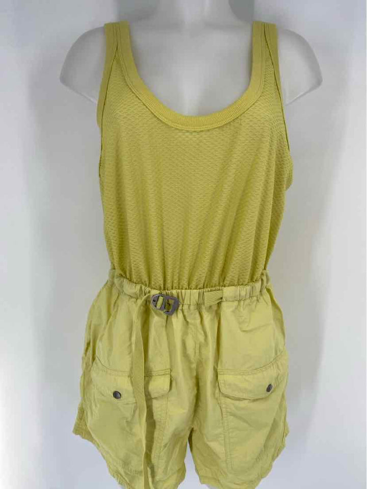 Size M FREE PEOPLE Green Romper