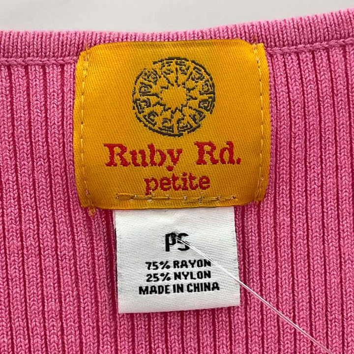 Size S Ruby Rd Pink Shirt