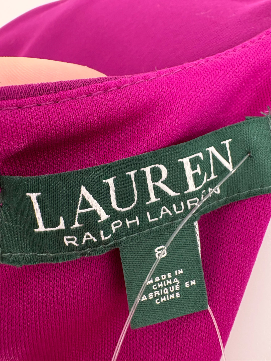 Size 8 RALPH LAUREN Fuschia Dress