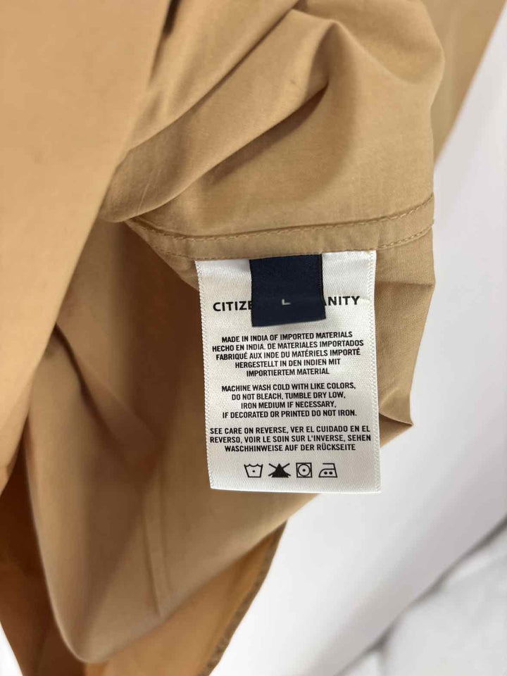 Size M CITIZENS OF HUMANITY Tan Shirt