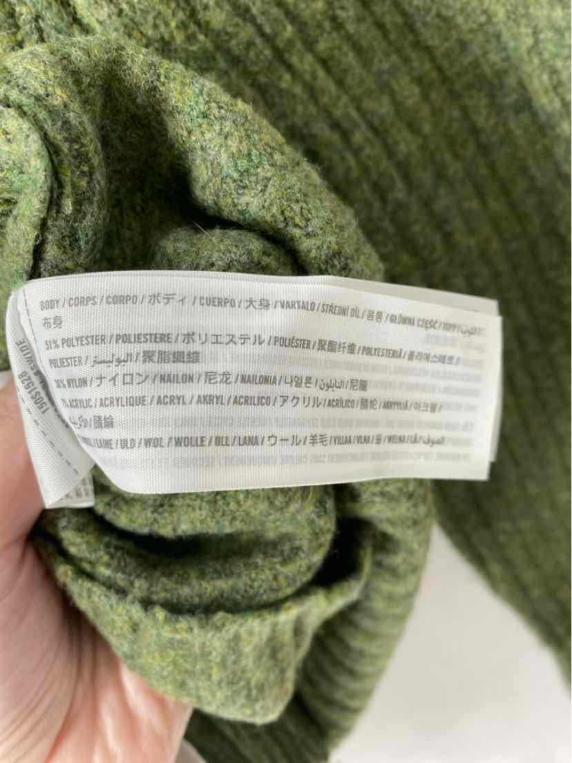 Size S Abercrombie Green Knit Cardigan
