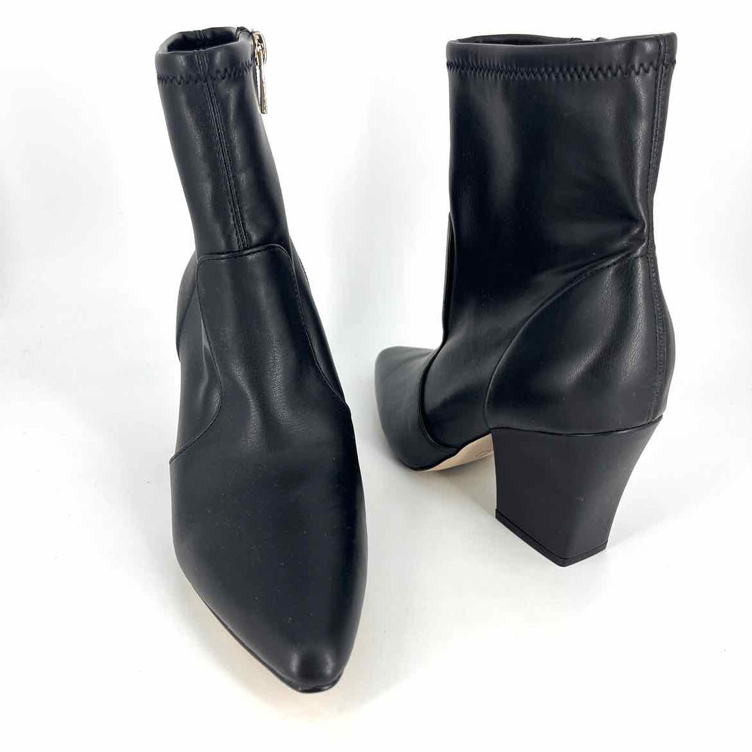 Shoe Size 7.5 Jessica Simpson Black Faux Leather Boots