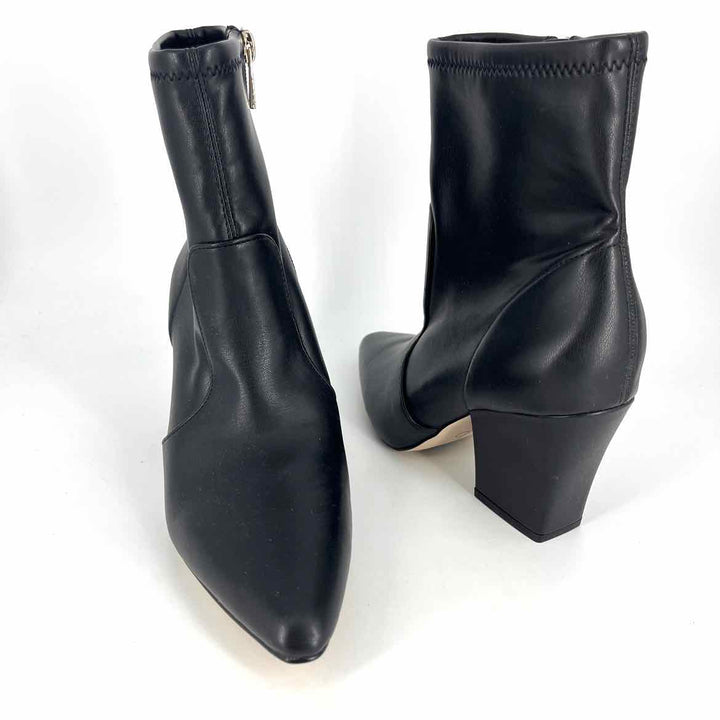Shoe Size 7.5 Jessica Simpson Black Faux Leather Boots