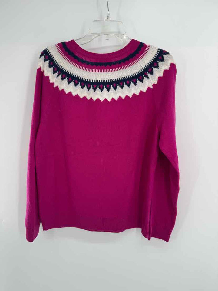 Size L Vineyard Vines Fuschia Sweater