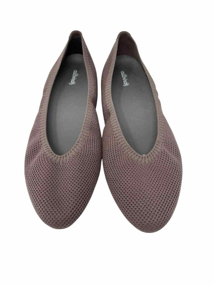 Shoe Size 10 ALL BIRDS Tan Knit Flats