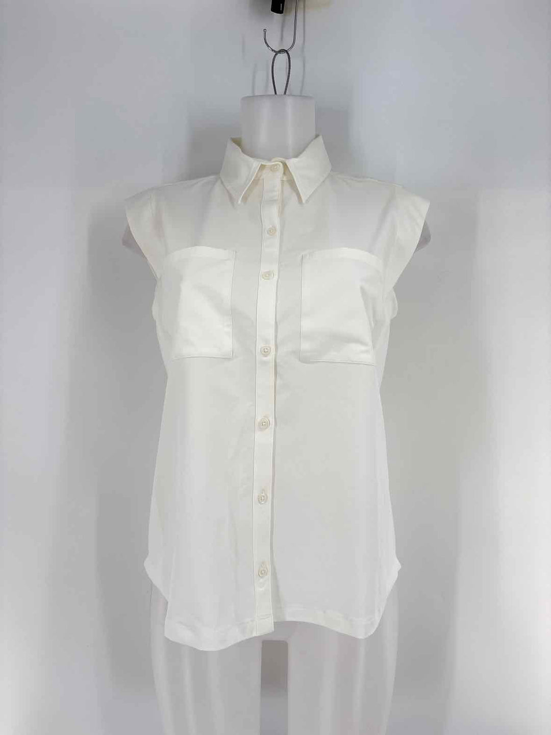 Size M Chico's Ivory Shirt