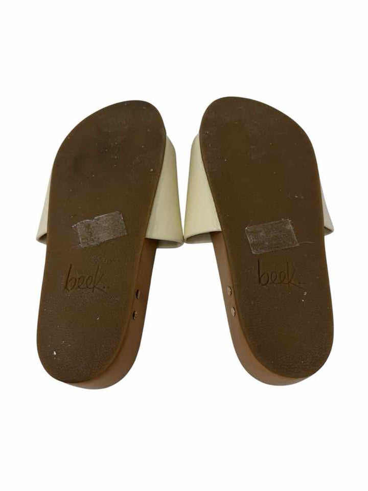 Shoe Size 7 Cream Sandals