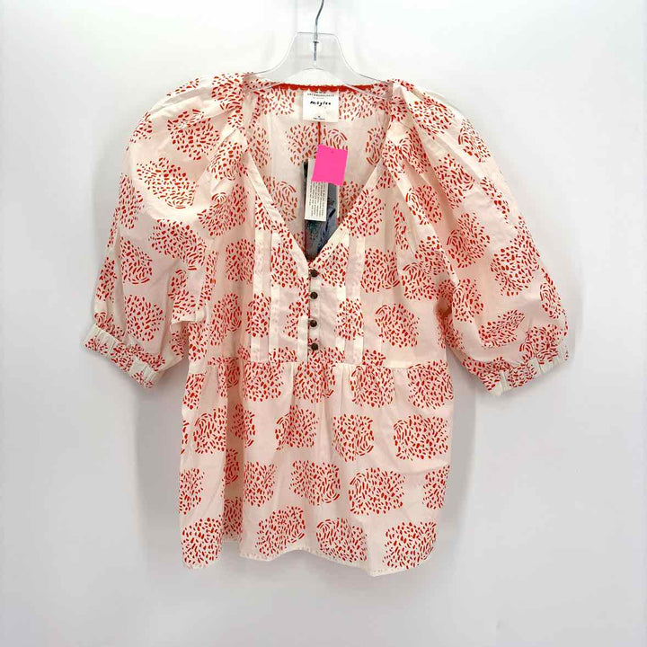 Size XS Anthropologie Cream Shirt