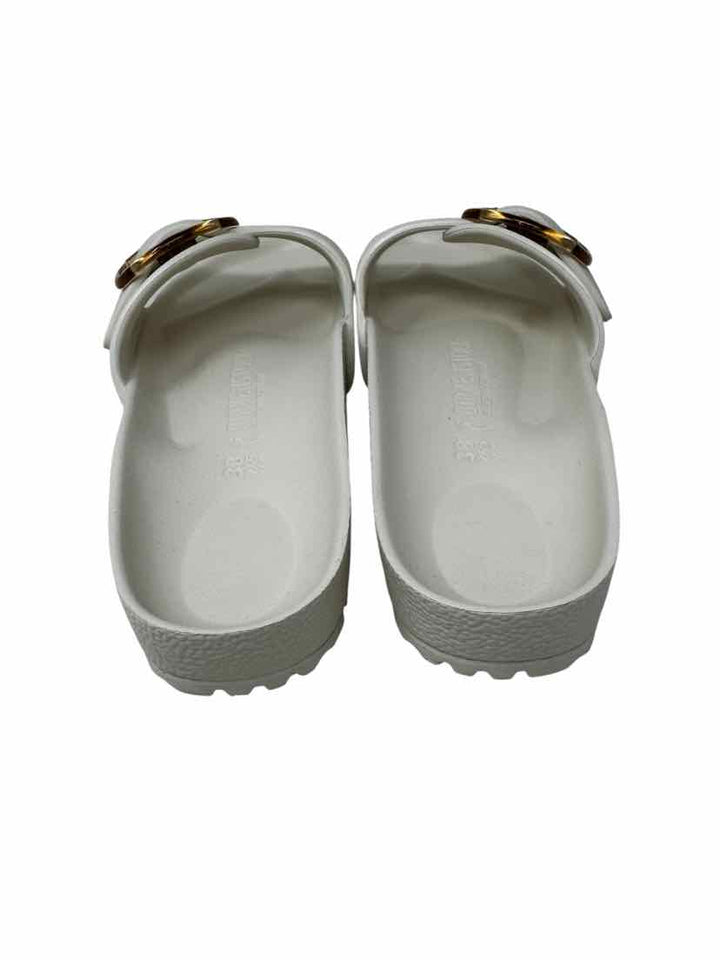 Shoe Size 38 Birkenstock White Sandals