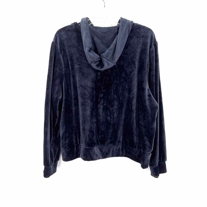 Size 1X MAGASCHONI Navy Velour 2 PC Dress