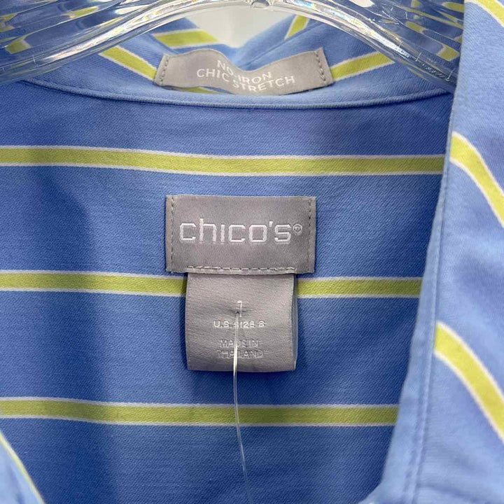 Size M Chico's Blue Shirt