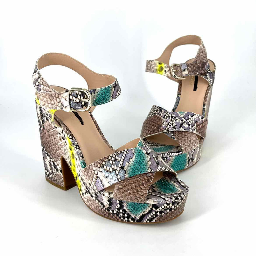Shoe Size 6 Kate Spade Multi-Color Leather Sandals