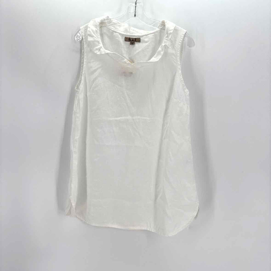 Size S F2F White Linen Shirt