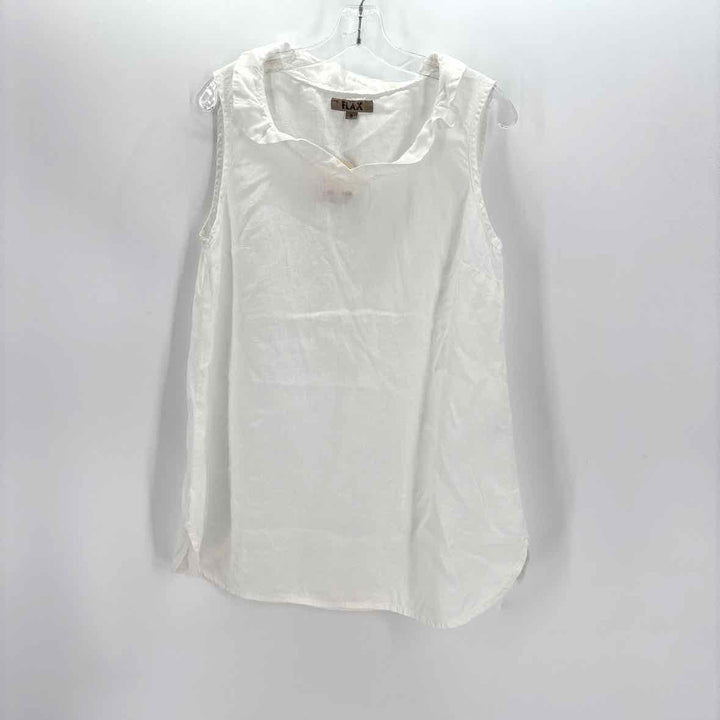 Size S F2F White Linen Shirt