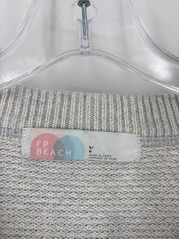 Size L FREE PEOPLE Gray 2 PC Dress