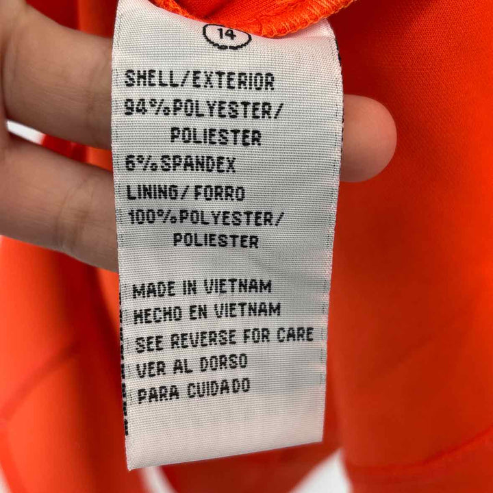 Size 16 Orange Dress