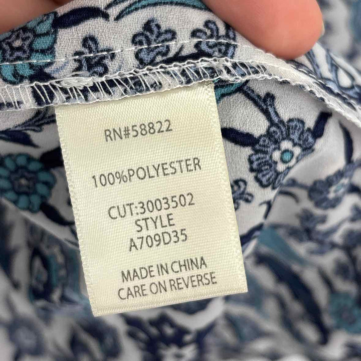 Size L MAX STUDIO Blue Shirt