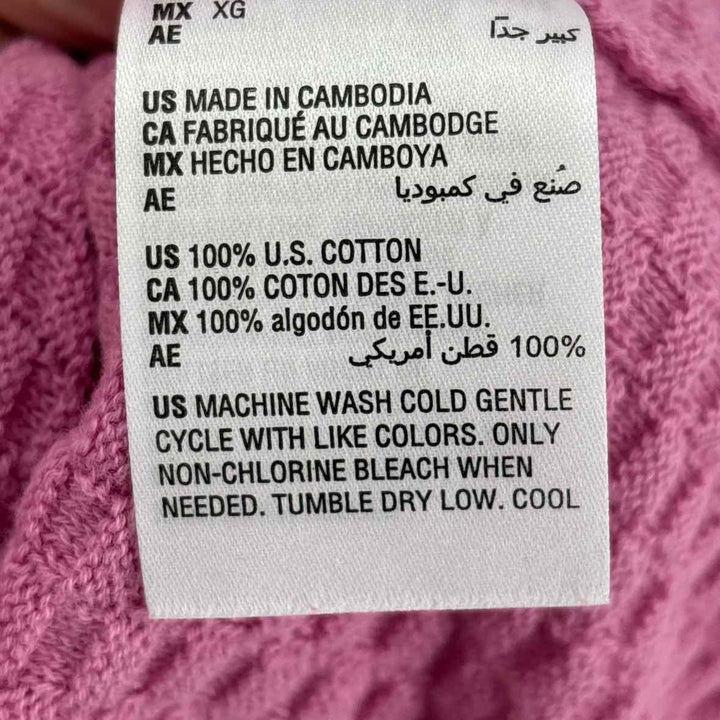 Size XL Style & Co Pink Sweater