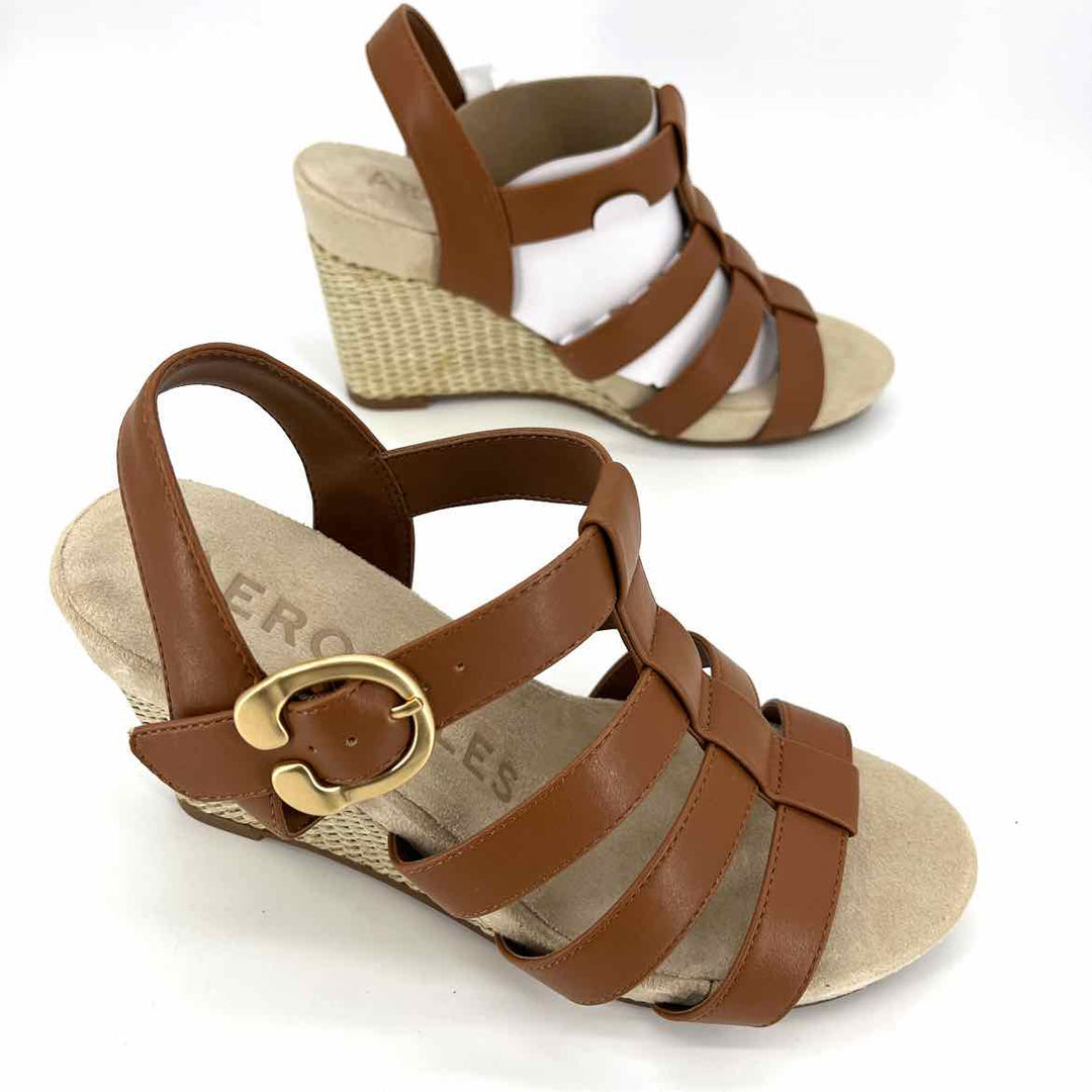 Shoe Size 8.5 AEROSOLES Tan Sandals