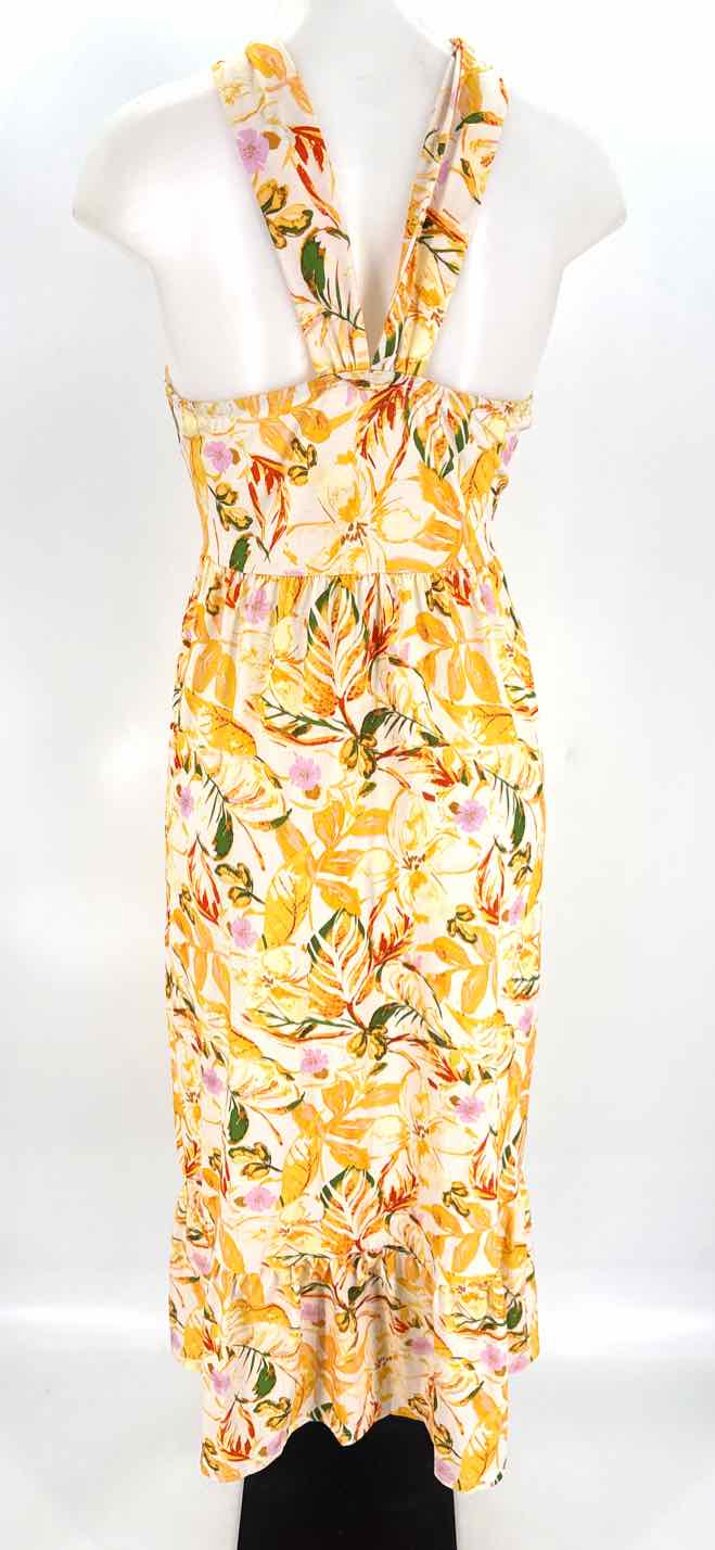 Size L Yellow Dress