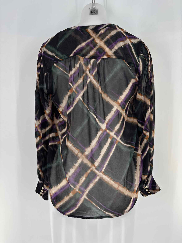 Size 8 Chico's Multi-Color Shirt
