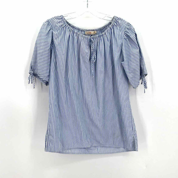 Size S Tory Burch Blue Shirt