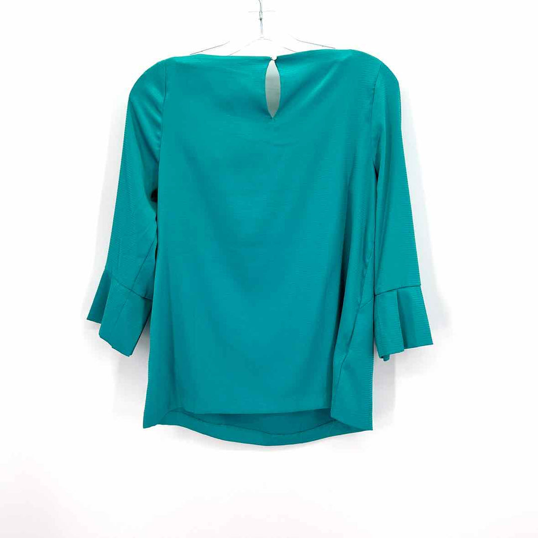 Size 8 Ann Taylor Green Shirt