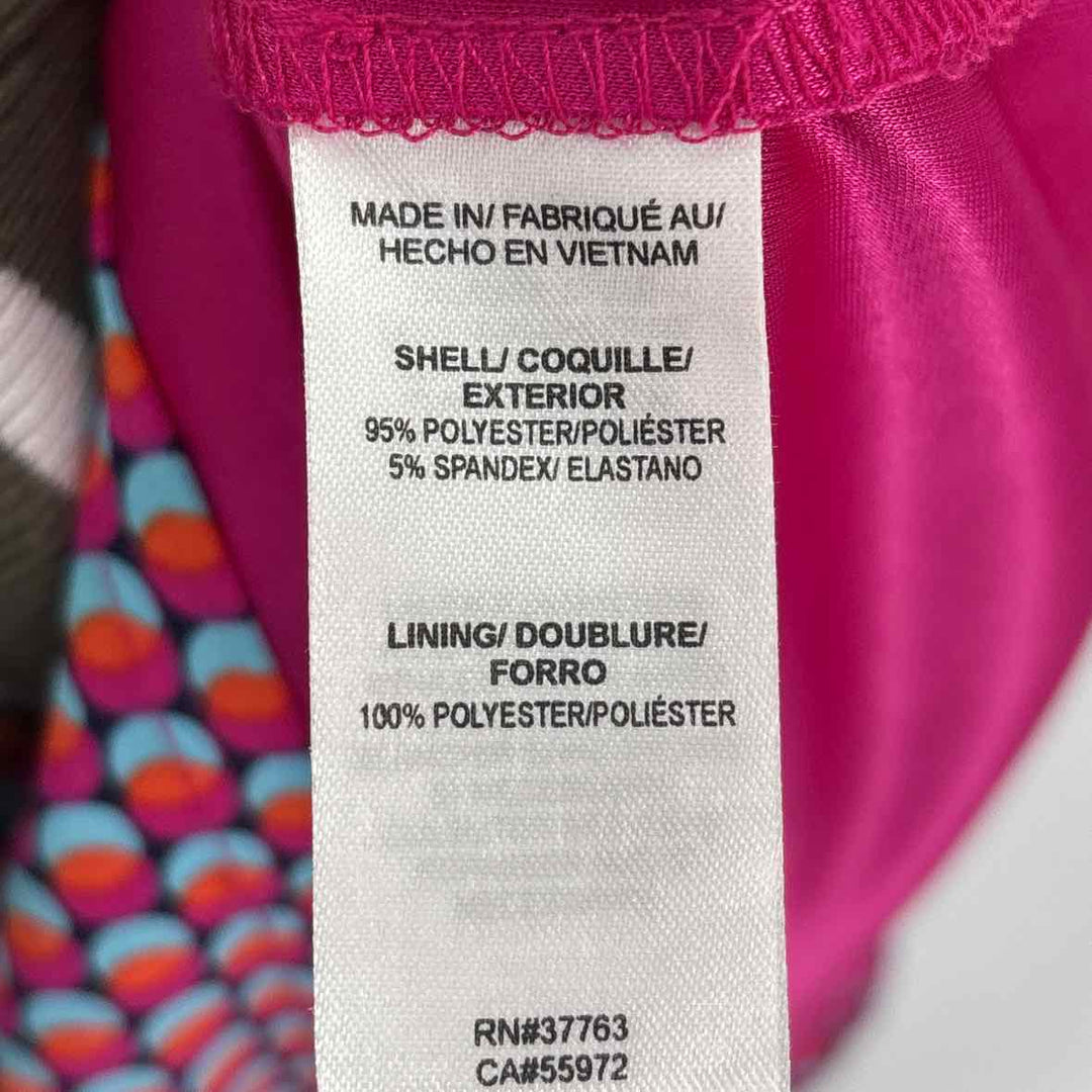 Size XS LAUNDRY Multi-Color Dress