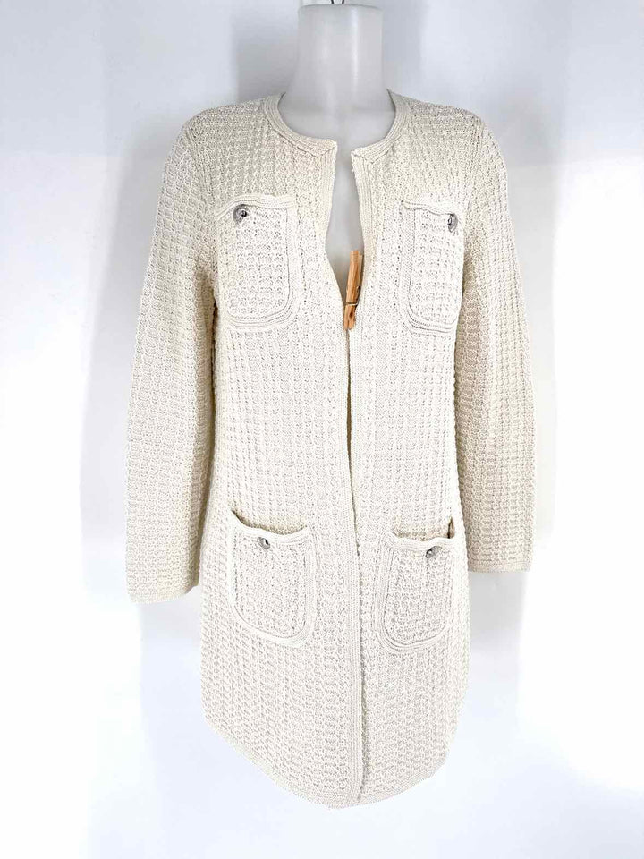 Size S Talbots Cream Sweater