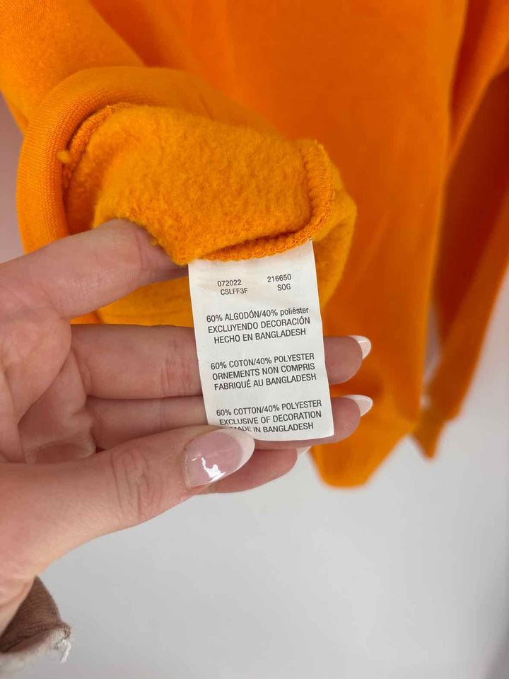 Size M Orange Sweater