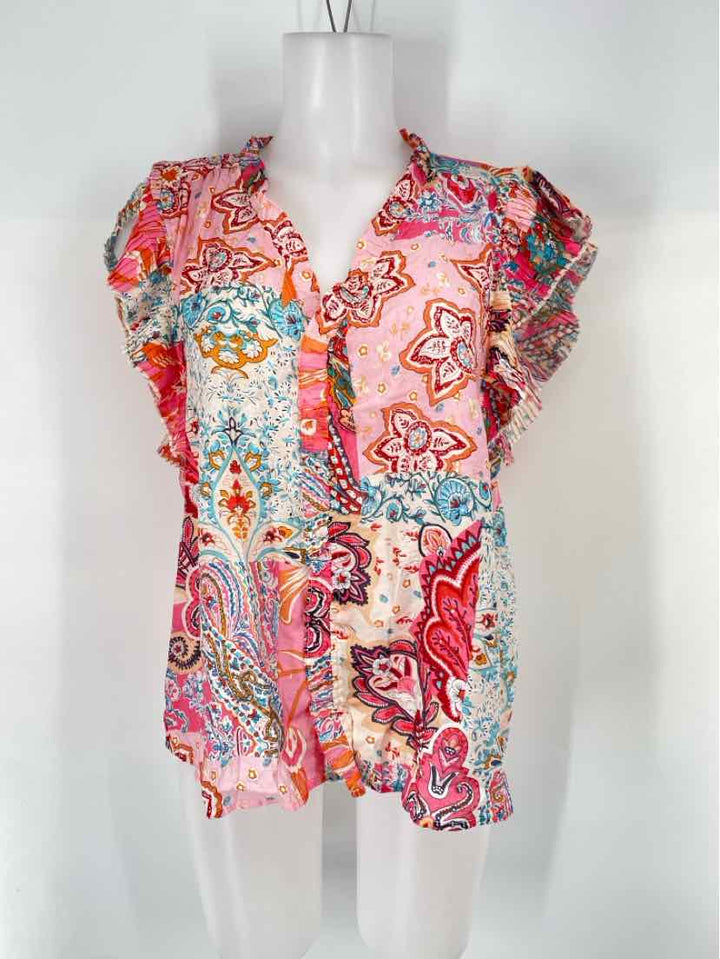Size L FABRIK Multi-Color Shirt