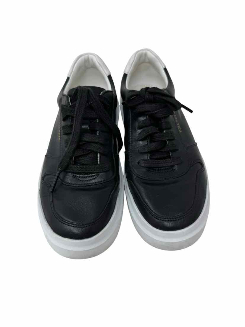Shoe Size 7.5 Cole Haan Black Leather Sneakers