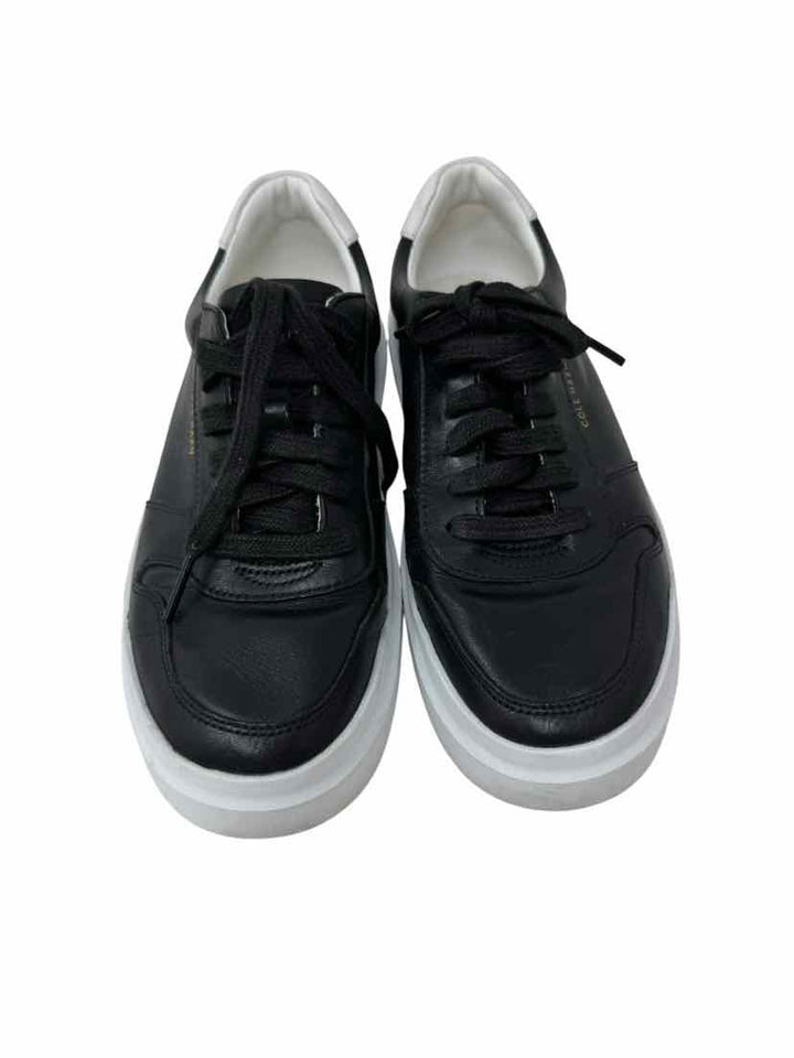 Shoe Size 7.5 Cole Haan Black Leather Sneakers