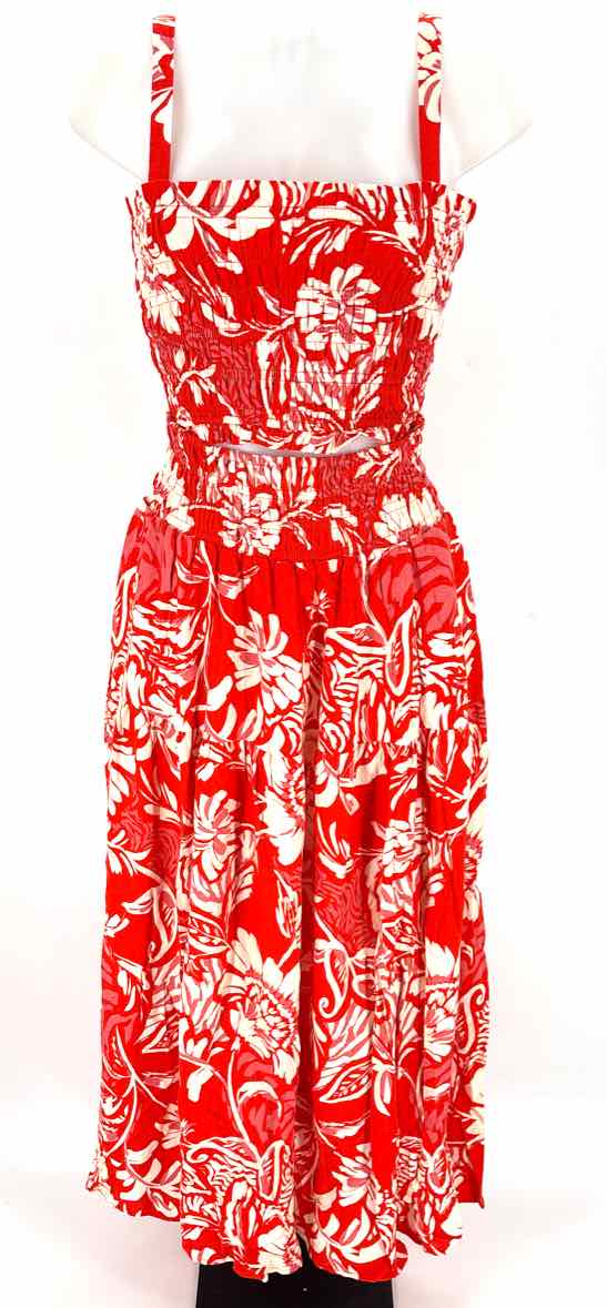 Size S Red 2 PC Dress