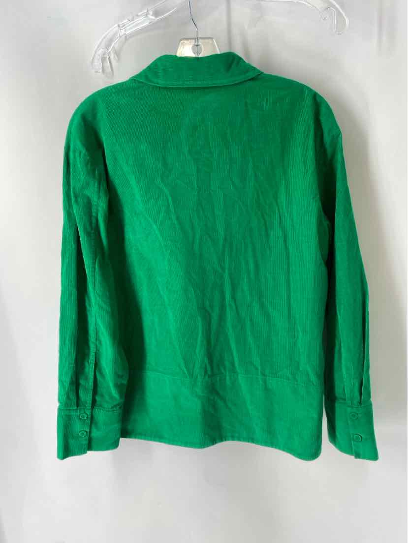 Size 6 COS Green Corduroy Shirt