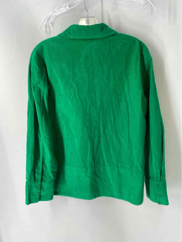 Size 6 COS Green Corduroy Shirt