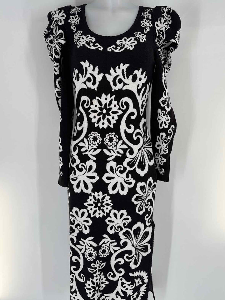 Size S FARM RIO Black Dress