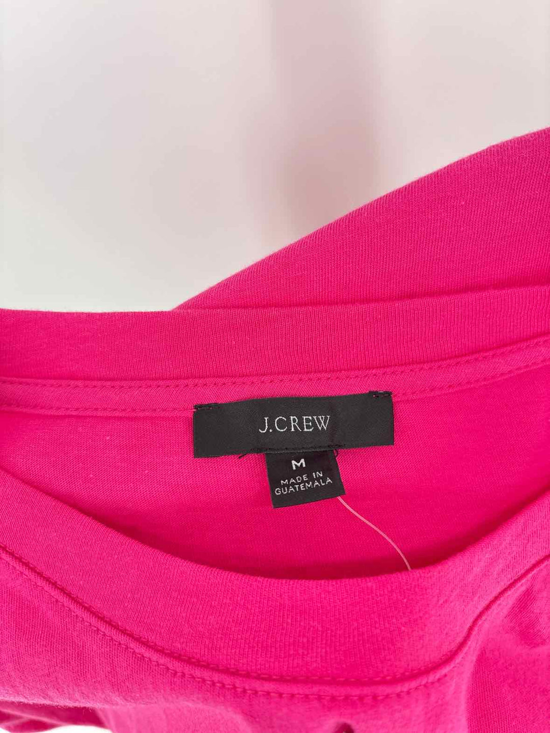 Size M J Crew Fuschia Cotton Dress