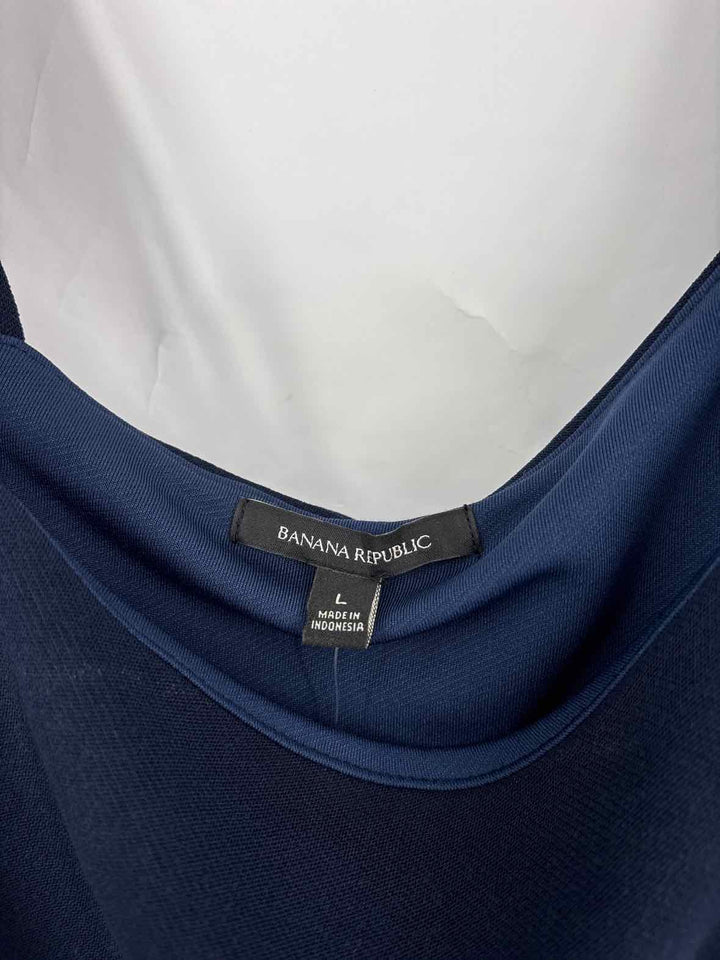 Size L Banana Republic Navy Shirt