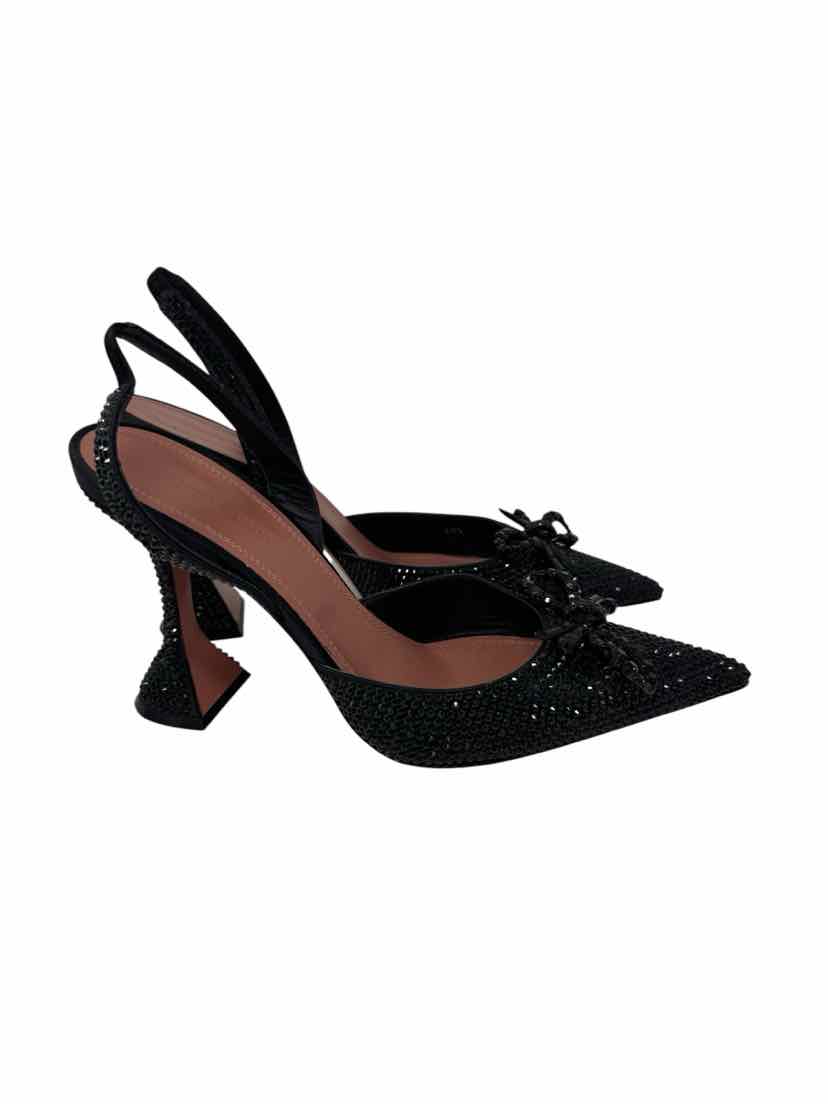 Shoe Size 40.5 Black Luxury - Pumps