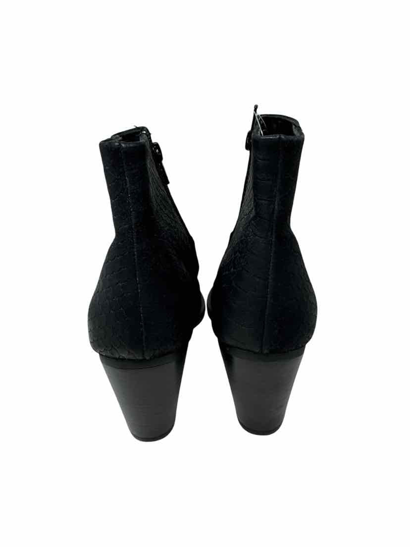 Shoe Size 10 Aldo Black Leather Boots