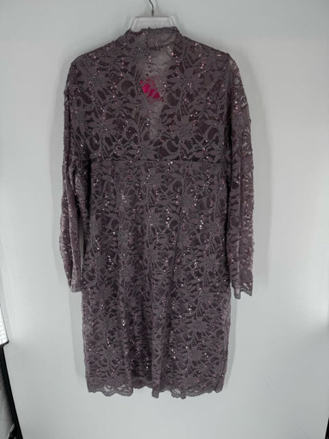 Size 20 Lavender Lace Dress