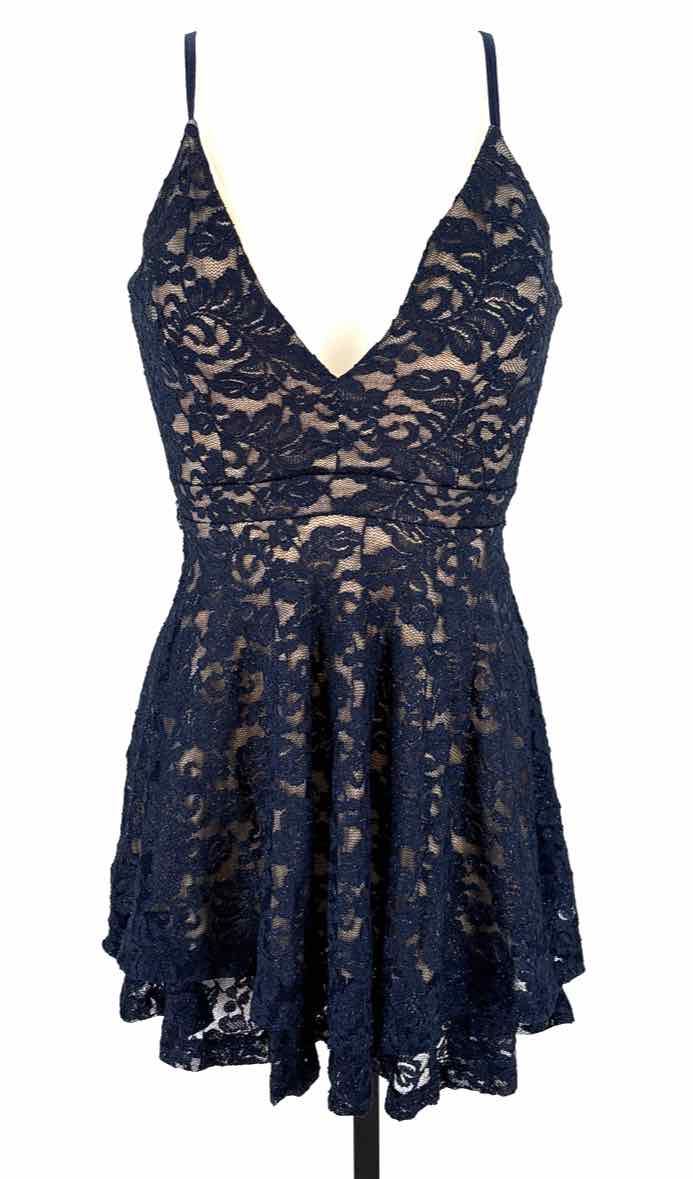 Size XS WINDSOR Navy Lace Dress