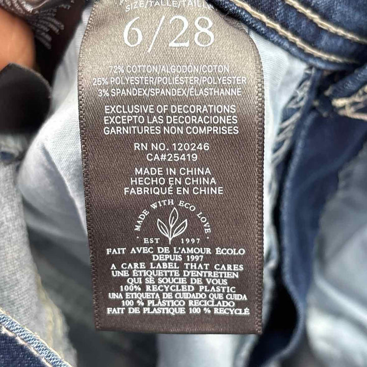 Size 28 Blue Denim Jeans