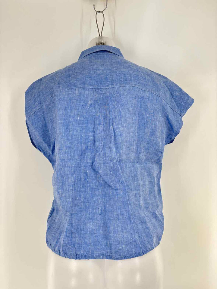Size M Talbots Blue Shirt