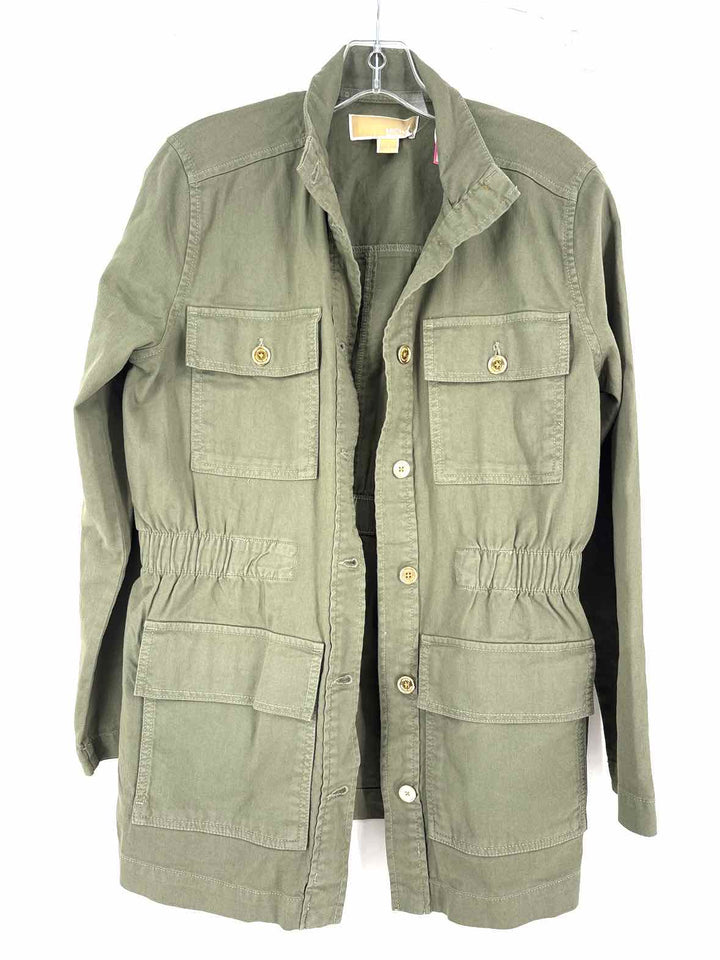 Size S Michael Kors Olive Jacket