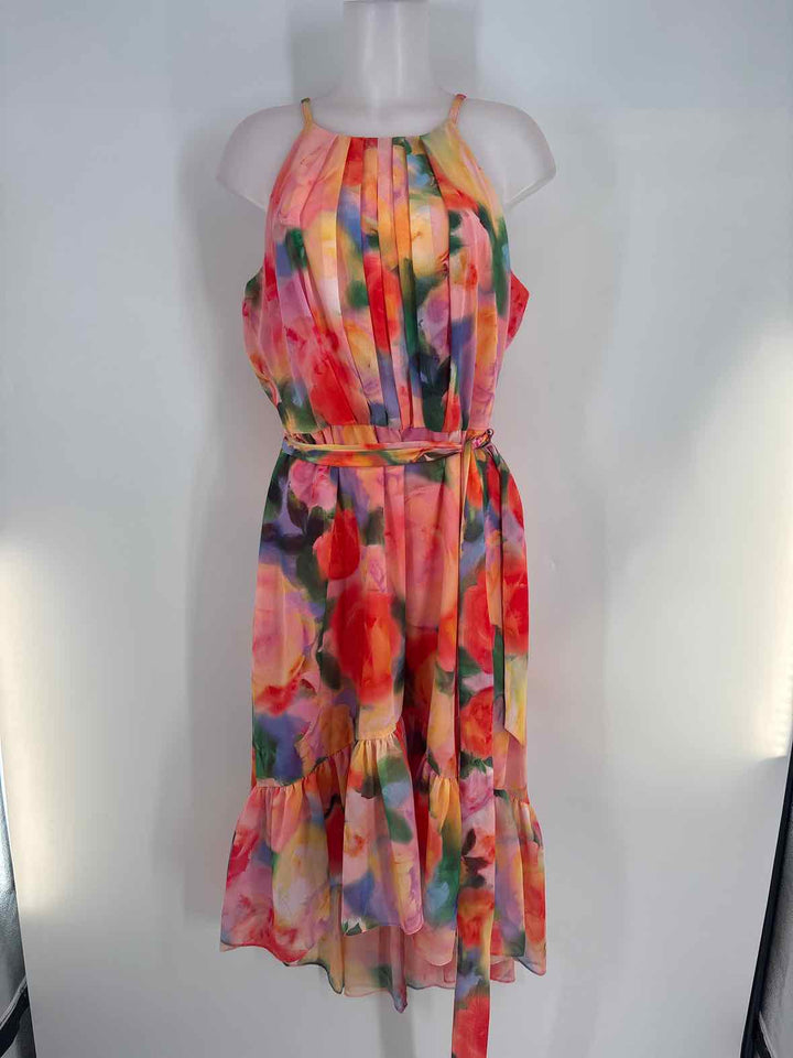 Size 12 Vince Camuto Multi-Color Dress